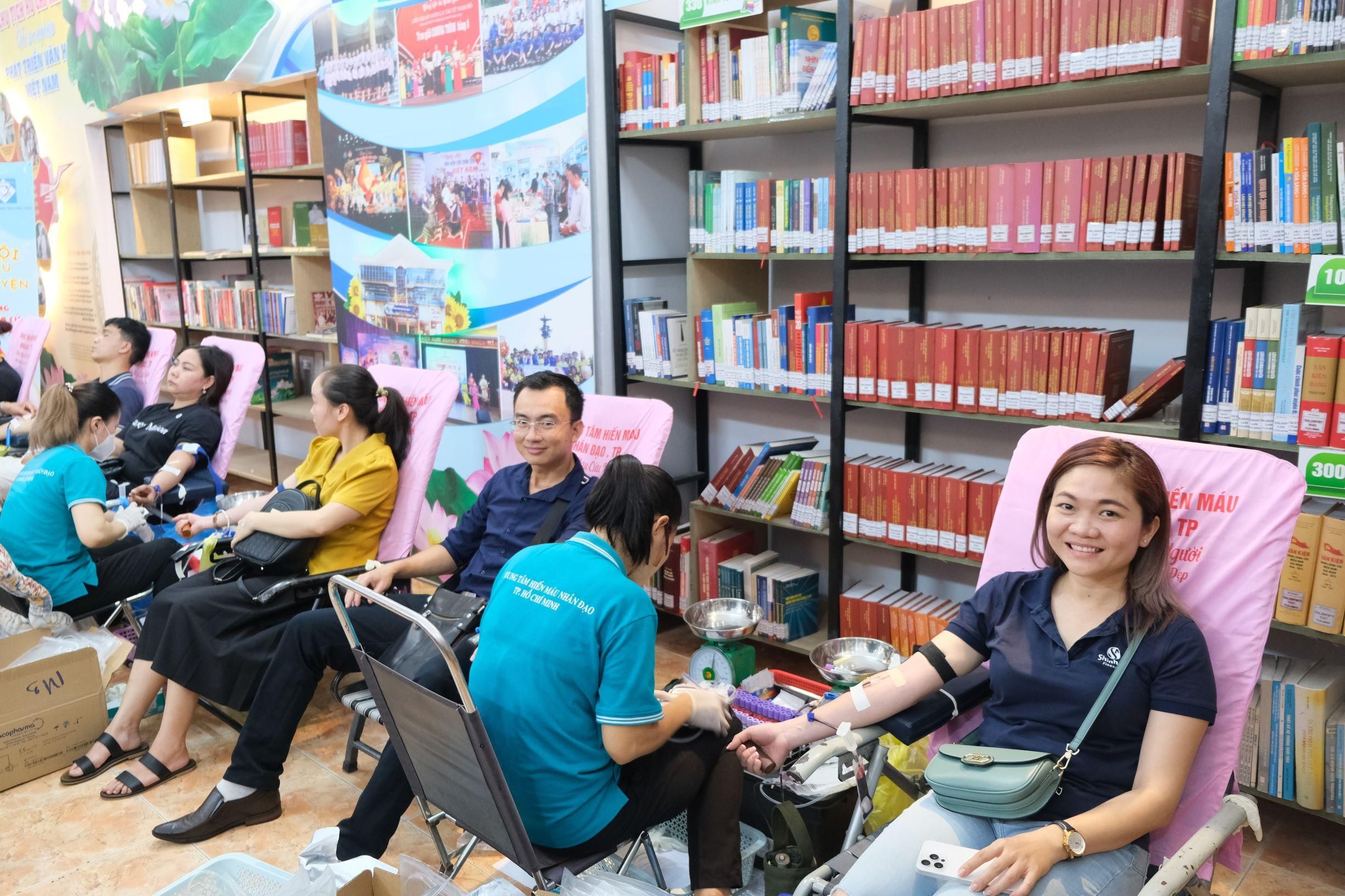 Shinhan Finance đồng hành tổ chức ngày hội hiến máu  vì cộng đồng năm 2024 tại TP.HCM